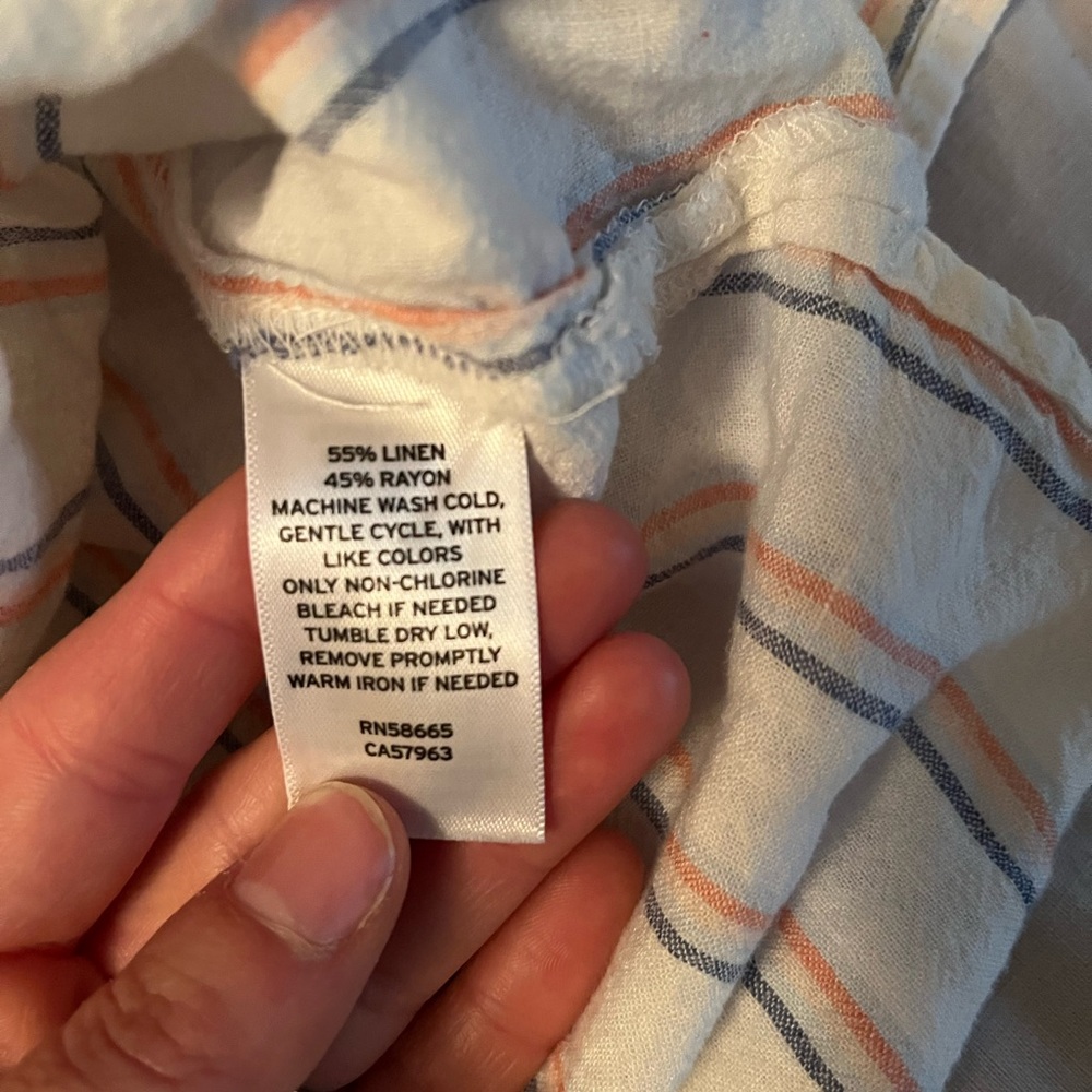 Caslon Striped Tank Top - Picture 3 of 5